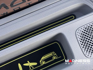 Volkswagen ID. Buzz Interior Upgade Kit - Non Slip Rubber Liner Kit - Yellow